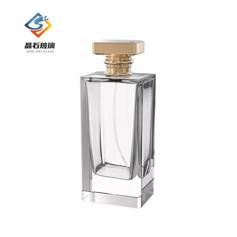 square glass perfume bottles factories